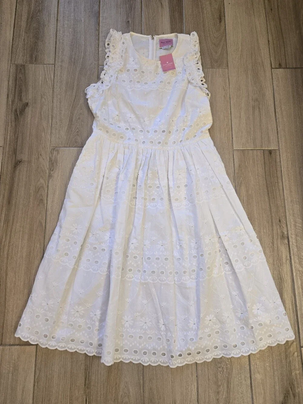 NWT Kate Spade Eyelet Dress, 10